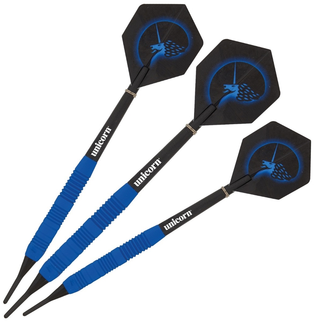 Soft Dart Core Rubberised Unicorn