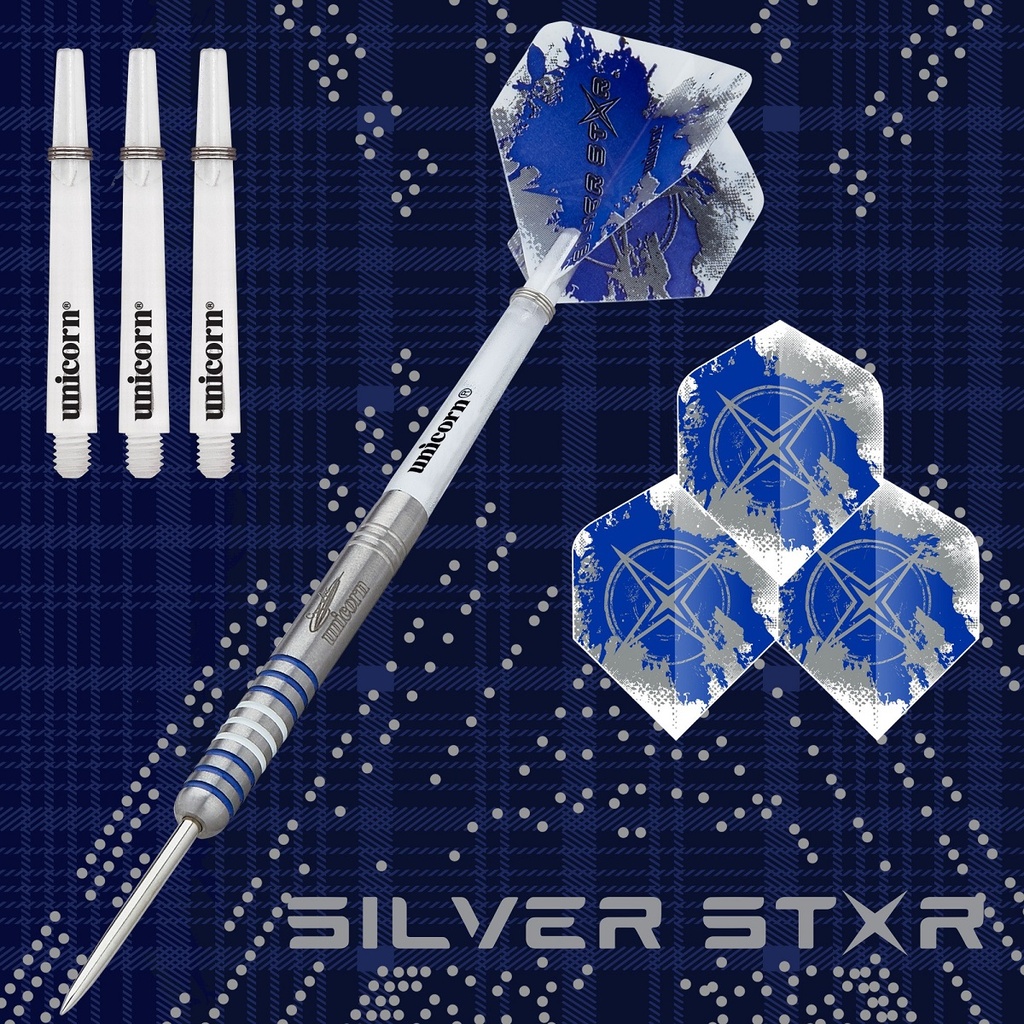 Steel Dart Silver Star Unicorn