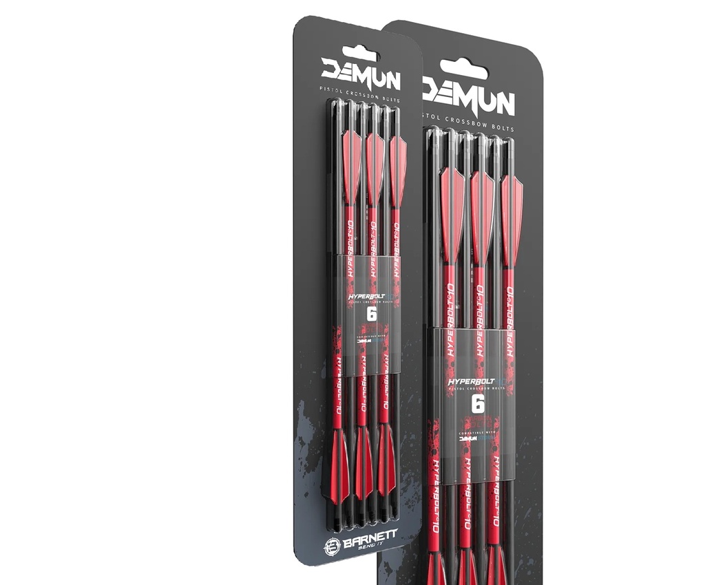 Armbrustpfeil Demun Hyperbold C10" Vane 3" Barnett