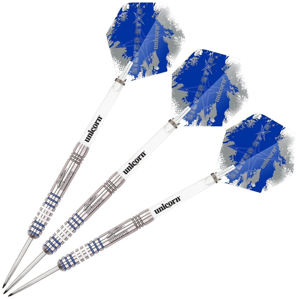 Steel Dart Silver Star Style 1 Unicorn