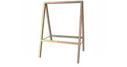 Scheibenständer "D" 4-Bein Strebel