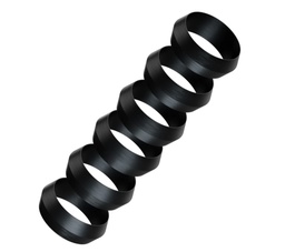 Fixierring Pyramid Black Harrows